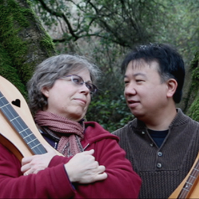 Photo of Filmmakers Patricia Delich & Wayne Jiang